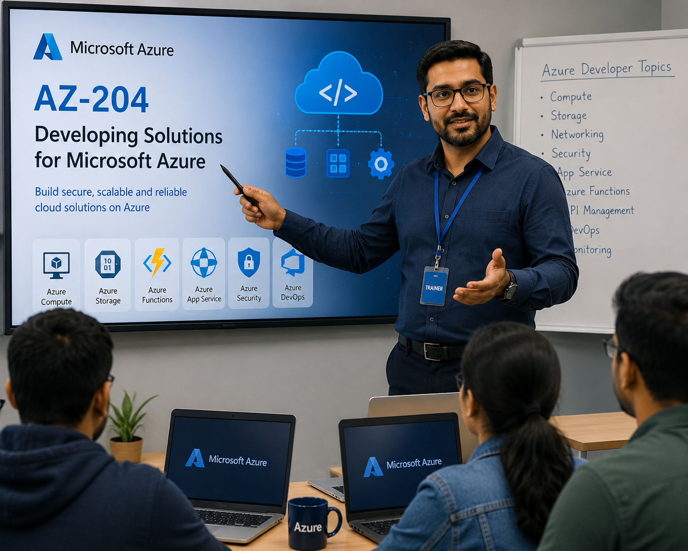 AZ-204: Developing Solutions for Microsoft Azure Training course by Edixa